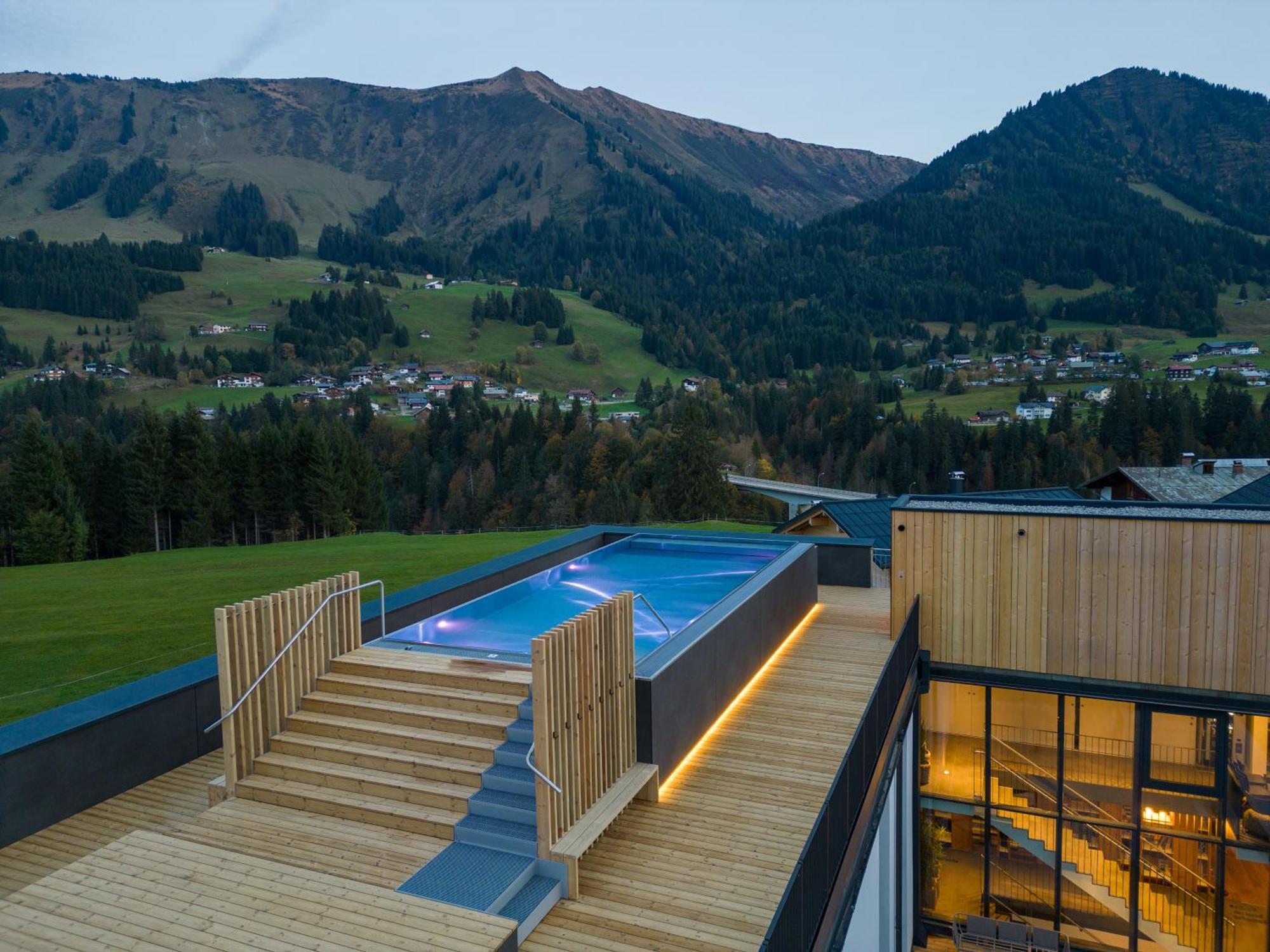 Genuss- & Aktivhotel Sonnenburg Riezlern Exteriér fotografie